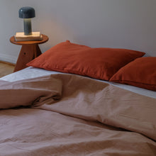 Load image into Gallery viewer, Pillow slips set in Rosso