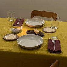 Load image into Gallery viewer, Tablecloth in Ochre