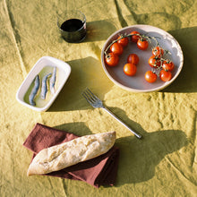 Load image into Gallery viewer, Tablecloth in Ochre