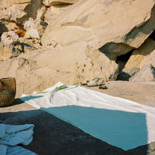 Load image into Gallery viewer, Beach blanket in Mint