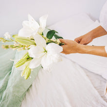 Load image into Gallery viewer, Duvet cover in Mint