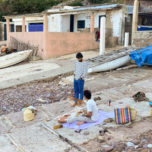 Load image into Gallery viewer, Beach blanket in Lilac