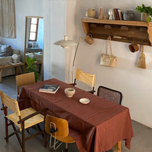 Load image into Gallery viewer, Tablecloth in Burgundy