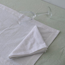 Load image into Gallery viewer, Napkin set in White