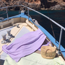 Load image into Gallery viewer, Beach blanket in Lilac