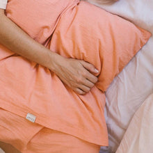 Load image into Gallery viewer, Pillow slips set in Salmon