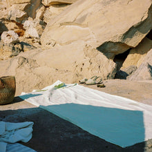 Load image into Gallery viewer, Beach blanket in Mint
