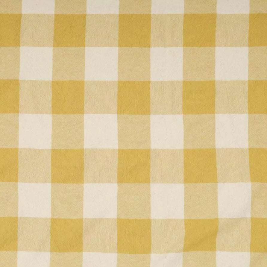 Cottage tablecloth in Mustard
