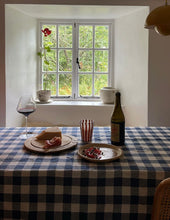Load image into Gallery viewer, Cottage tablecloth in Blue
