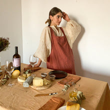 Load image into Gallery viewer, Olivar Apron in Burgundy
