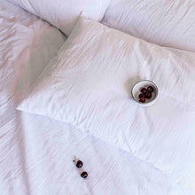 Load image into Gallery viewer, Pillow slips set in White
