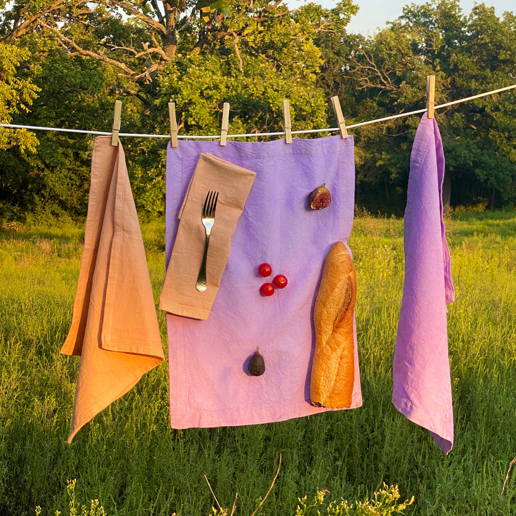 Placemat set in Lilac