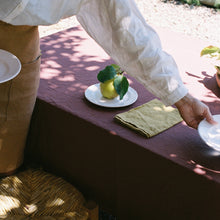 Load image into Gallery viewer, Tablecloth in Burgundy
